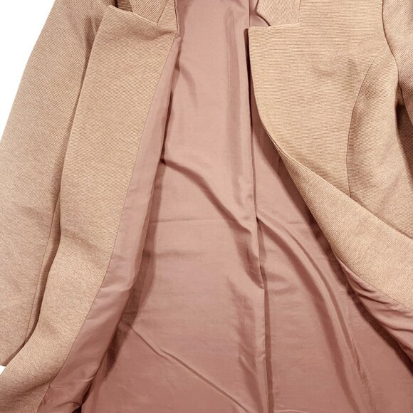 open coat long  for women  color light  brown sz xl ONLY - Picture 15 of 16